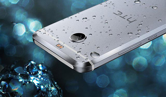 HTC 10 evo cho khả năng chống nước